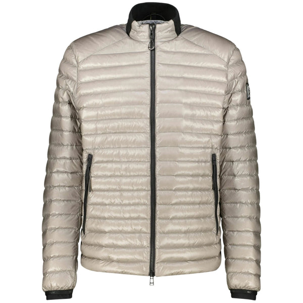 Belstaff Airframe Beige Shiny Down Filled Jacket
